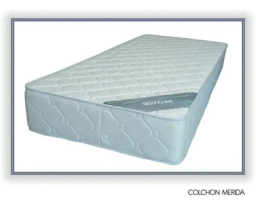 Conjunto Sommier Resorte Merida 1.40-1.90 2 Plazas Inpolcor