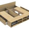 D_888565-MLA95798280596_102025-O.jpg Base Box Para Sommier 2.00 X 2.00, Cajones, Zapatero, Baul