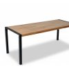 D_888977-MLA107894374472_032026-O.jpg Mesa Extensible 1.40 X 80 Tapa Paraiso Base De Caño 4 Patas