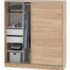 Ropero Placard 2 Puertas Corredizas- 2 Cajones Int. Plo 180