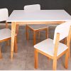 D_891888-MLA71020807872_082023-O.jpg Mesa Cocina Nordica Tapa Laqueada Base En Paraiso 120 X 90