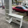 Escritorio Mesa Para Pc 100 X 45 Con Columna- 5 Estantes