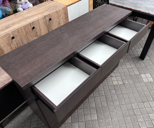 Bahiut Rack Vajillero 3 Caj. 4 Puertas- Mdf- 140 X 90 X 39