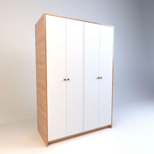 Ropero Placard 4 Puertas, 2 Cajones. 1.20 X 1.80- Cod. 6005