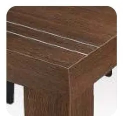 D_893229-MLA31577847470_072019-O.jpg Mesa De Cocina- Comedor (160-86) + 4 Sillas Curvas Melamina