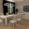 Mesa Cocina Comedor Fija 180 X 90- Patas Melamina. Capri