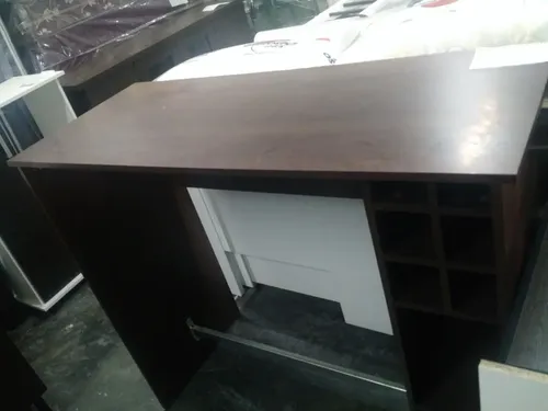 Barra Cocina Desayunador. Melamina. 120 X 102 X 50 Cod. 360