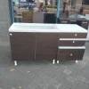 Bajo Mesada 2 Puertas, 3 Cajones. 160- 58- 82. Perfil Jb 160
