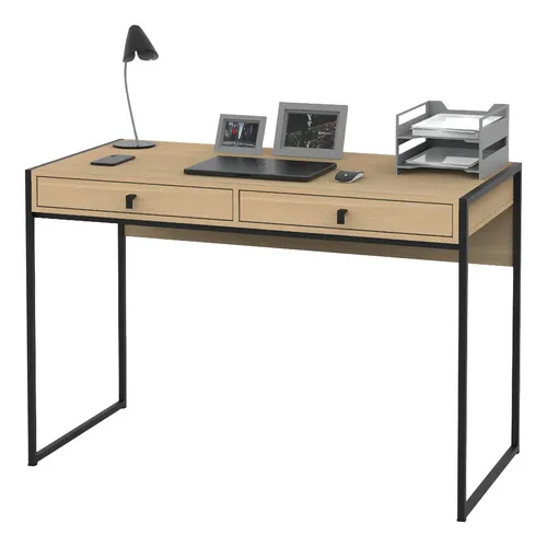 D_896019-MLA79535779538_102024-O.webp Escritorio Para Oficina Industrial Escritorios De Melamina Moderno Hierro Metal Negro Color Roble Vintage 120cm Niños O Adultos Home Office Notebook Computadora Eci120 Dielfe