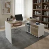 Escritorio Mesa De Pc Organizador Con Mueble Bajo Cod. 3048