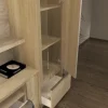 Modulo Organizador Spazzi 0.60- 1 Puerta- Estantes 1 Cajon