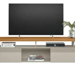 D_899288-MLA79788165215_102024-O.webp Estante Para Tv Esmeralda Linea Brasil De 70 Pulgadas, Color Natural/blanco Roto