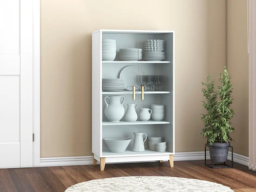 Mueble Organizador Cristalero 2 Puertas, 125 X 70 Le 6014