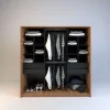 Ropero Vestidor Sin Puertas, 4 Cajones. 180 X 180 - Cod 6513