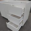 Bajo Mesada 120 X 57 X 82 Mdf 15 Mm- Con Mesada Marmol Sint