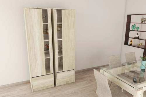 Modulo Organizador Spazzi 0.60- 1 Puerta- Estantes 1 Cajon