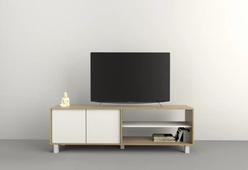D_904803-MLA45129912499_032021-O.jpg Rack Mesa Para Tv Hasta 65 - 2 Puertas- 180-52-36 Cod. 4100