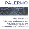 Conjunto Sommier Espuma Palermo 1.40-1.90 Inpolcor. Tela Jac