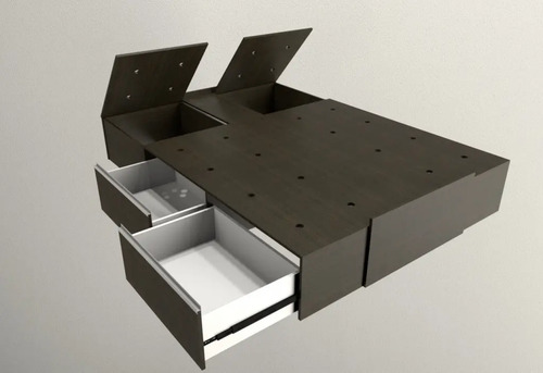 Box Base P- Sommier Adaptable 140- 160 4 Cajones-cod. 6423 P