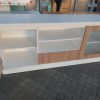 Rack Mesa Para Tv Led 55- Melamina- 150 X 68 X 38 Bru