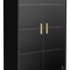 Mueble Organizador Cristalero 2 Puertas, 125 X 70 Le 6014