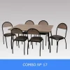 D_908559-MLA31712441001_082019-O.webp Combo Cocina Comedor Mesa Melamina 140 + 6 Sillas Verona C17