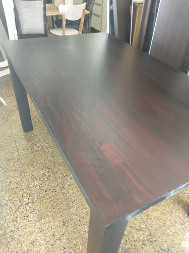 D_909188-MLA45466249385_042021-O.jpg Juego De Comedor. Mesa 150 Cm + 6 Sillas Pacífico Pino Lustr