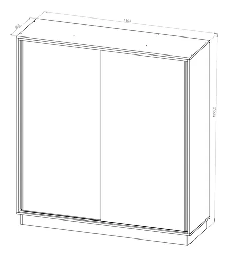 D_909505-MLA89659410917_082025-O.webp Ropero Placard Organizador- 2 Ptas Corred. 2 Caj. Int Pe-180