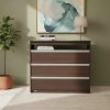 D_910139-MLA93326859185_092025-O.jpg Comoda Chiffonier 3 Cajones 90 X 91 X 42. Melamina- Alu 3c
