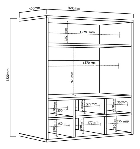 D_910169-MLA79388878857_092024-O.jpg Mesa Rack Home Vision P- Tv 65 2 Puertas Y Estantes- Dvs 05