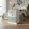 D_911521-MLA92898883554_092025-O.jpg Cajonera Chiffonier 4 Cajones- Corred. Metálicas- Dif 270