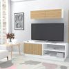 Modular Centro De Entretenimiento Calabria 162 X 177 X 51