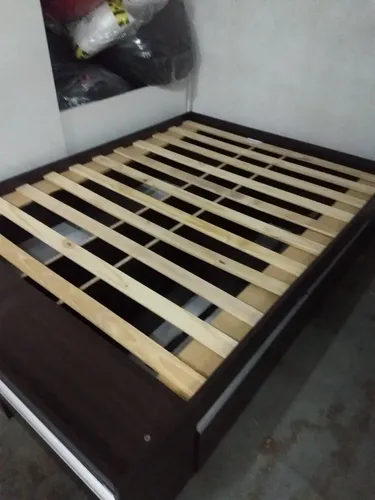 Base Box P- Sommier 140 O 160 X 200- 4 Cajones- 2 Zapateros