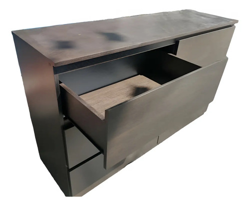 Comoda Chiffonier Cajonera 6 Cajones Mdf- 140 X 85 X 44