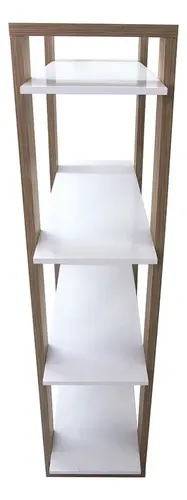 Estanteria Biblioteca Nordico 4 Estantes Cod. 323081 Woodlik