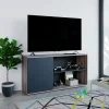 Rack Vision Para Tv 55 1 Puerta Y Estantes Dvs 02