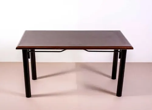 Mesa Cocina Comedor Combinada Mad/ Lam.150 X 80. Base Caño 3
