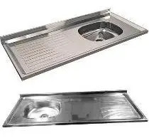 D_919020-MLA31011240381_062019-O.jpg Mesada D Acero Inoxidable 1.40 X 0.50. Pileta Simple Duranox