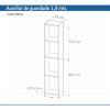 D_919317-MLA85675507996_062025-O.jpg Despensero Organizador Con Estantes- 180 X 36 X 34--cdm 362
