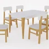 D_920070-MLA79076397628_092024-O.webp Mesa Cocina Comedor 1.50 X 0.90 + 6 Sillas- Escandinava