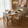 Mesa Rect. 1.30 X 0.80 + 6 Sillas Giner Paraiso- Melamina