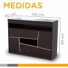 D_920942-MLA31601343781_072019-O.jpg Comoda Cajonera Kendor 2 Cajones- 2 Puertas 120- 90- 45