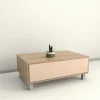 Mesa Centro De Living Con Cajon. Cod. 2021- Melamina