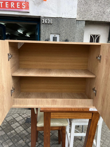 Alacena 3 Puertas, Estantes- 120 X 60 X 30, Sin Manijas Delf
