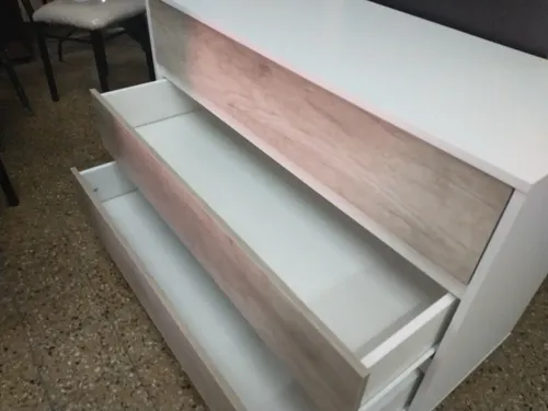 Comoda Chiffonier Cajonera- 3 Cajones Cod. 3422- Melamina