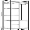 D_924510-MLA53607619114_022023-O.webp Ropero Armario Organizador Funcional Cajones, Puertas- Dst25