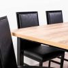 D_924960-MLA72145148554_102023-O.jpg Juego De Comedor Mesa Melamina 140 + 6 Sillas Imperio C 24