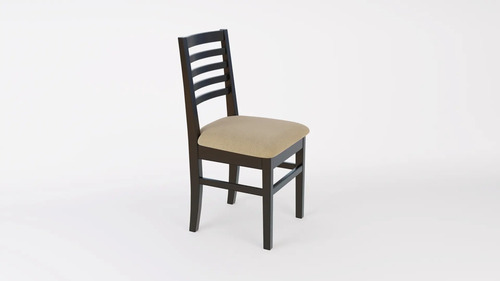 D_926073-MLA79318631695_092024-O.jpg Silla Pacifico. Pino Lustrada. Asiento Tapizado Respaldo Mad