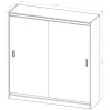 D_928466-MLA44613236548_012021-O.webp Ropero Placard Organizador 2 Puertas 181 X 181 X 51 Ro180