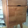 Mesa De Luz 1 Cajon, 1 Puerta. Tipo Escandinava- Cod. 126